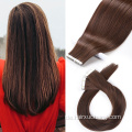 100% menschliche Premium-Nerz-Brasilianer-Klebeband Haare